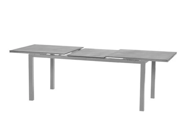 SIENA GARDEN Miros Esstisch, Silber/anthrazit, Alu/Spraystone, 180/240x90 Cm 12 SIENA GARDEN Miros Esstisch, Silber/anthrazit, Alu/Spraystone, 180/240x90 Cm – Bild 10