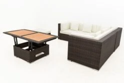 OUTFLEXX Loungemöbel-Set, Braun Marmoriert, 6 Pers, Polyrattan, Wasserfeste Kissenbox, Inkl. Loungetisch -Kettler Verkäufe 10 16069 BOX D.jpg