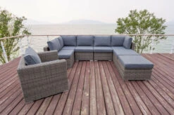 OUTFLEXX Loungemöbel-Set, Grau, Polyrattan, 8Personen, Mit Sessel, Verstellbare Sitzflächen, Wasserfeste Kissenbox -Kettler Verkäufe 10 18365 BOX.jpg