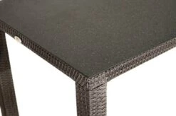 Ploß Rocking Dining Tisch, Grau/braun-meliert, Polyrattan, 90 X 90 Cm, Glasplatte In Steinoptik -Kettler Verkäufe 10 20156.jpg