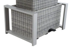 SIENA GARDEN Corido Lifttisch, Ice Grey, Alu / Gardino®-Geflecht, 130x75x47-71 Cm, Stufenlos Verstellbar -Kettler Verkäufe 10 20208.jpg