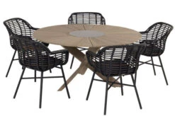 HARTMAN Cecilia Diningsessel, Schwarz, Alu / Polyrattan, 62 X 62 X 84 Cm -Kettler Verkäufe 10 20444.jpg