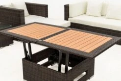 OUTFLEXX Loungemöbel-Set, Braun Marmoriert, Polyrattan, 6 Pers, Wasserfeste Kissenbox, Inkl. Loungetisch 23 OUTFLEXX Loungemöbel-Set, Braun Marmoriert, Polyrattan, 6 Pers, Wasserfeste Kissenbox, Inkl. Loungetisch -Kettler Verkäufe 11 16063 BOX D.jpg