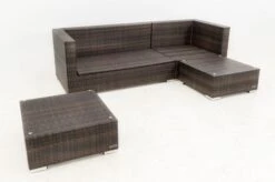 OUTFLEXX Loungemöbel-Set, Braun Marmoriert, 5 Pers, Polyrattan, Wasserfeste Kissenbox, Inkl. Beistelltisch -Kettler Verkäufe 11 16068 BOX B.jpg