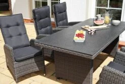 Ploß Malta Esstischgarnitur, Grau-braun-meliert/anthrazit, Polyrattan/Alu, 13-tlg. 24 Ploß Malta Esstischgarnitur, Grau-braun-meliert/anthrazit, Polyrattan/Alu, 13-tlg. -Kettler Verkäufe 11 16523.jpg