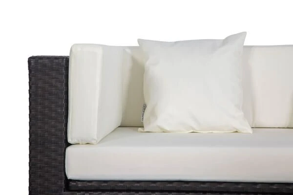 OUTFLEXX Loungemöbel-Set, Braun, Polyrattan, 5 Personen, Wasserfeste Kissenbox, Inkl. Loungetisch 14 OUTFLEXX Loungemöbel-Set, Braun, Polyrattan, 5 Personen, Wasserfeste Kissenbox, Inkl. Loungetisch – Bild 12