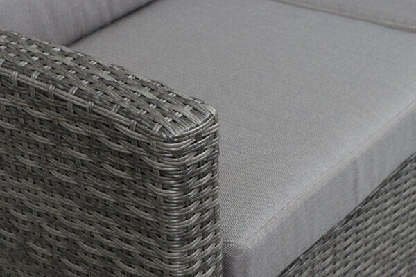 SIENA GARDEN Porto Dining-Lounge, Grau, Alu / Gardino®-Geflecht, 5-6 Personen, Mit Lifttisch, 130 X 75 X 40/52/65cm 13 SIENA GARDEN Porto Dining-Lounge, Grau, Alu / Gardino®-Geflecht, 5-6 Personen, Mit Lifttisch, 130 X 75 X 40/52/65cm – Bild 11