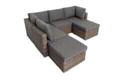 OUTFLEXX Loungegarnitur, Polyrattan/Teakholz, Tisch 160x90cm, Für 6 Personen, Wasserfeste Kissenbox -Kettler Verkäufe 11 19394.jpg