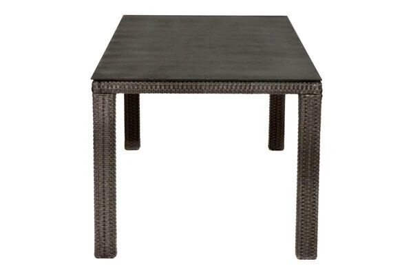 Ploß Rocking Dining Tisch, Grau/braun-meliert, Polyrattan, 170 X 90 Cm, Glasplatte In Steinoptik 13 Ploß Rocking Dining Tisch, Grau/braun-meliert, Polyrattan, 170 X 90 Cm, Glasplatte In Steinoptik – Bild 11