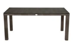 Ploß Rocking Sitzgruppe, Grau/braun-meliert, Polyrattan, Tisch 170 X 90 Cm, 6 Stapelstühle, Glasplatte In Steinoptik -Kettler Verkäufe 11 21077.jpg