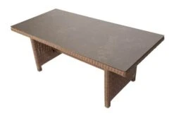 OUTFLEXX Dining Tisch, Hellbraun, Polyrattan, 200 X 95 Cm, Tischplatte Spraystone, 6mm -Kettler Verkäufe 12 20676.jpg