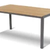 Hartman Aruba Esstisch, Xerix, Aluminium/Teakholz, 160x90cm, Aus FSC Teakholz