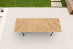 OUTFLEXX Ausziehtisch, FSC-Teakholz/Edelstahl, Plattenstärke 25mm, 200/300x100cm -Kettler Verkäufe 13494 3 CGI.jpg