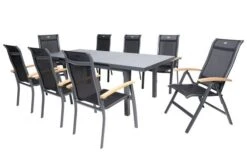 HARTMAN Alice Esstischgarnitur, Xerix, Alu/4x4 Textilen, Tisch 180/240x100cm, 6 Stapel-, 2 Multipositionssessel -Kettler Verkäufe 13 19330.jpg