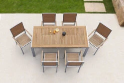 OUTFLEXX Set, Natur, Edelstahl/Teak, Esstisch 200 X 90 Cm, 6 Stapelstühle 14 OUTFLEXX Set, Natur, Edelstahl/Teak, Esstisch 200 X 90 Cm, 6 Stapelstühle -Kettler Verkäufe 14210 3 CGI.jpg