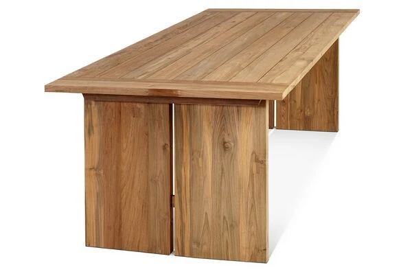 OUTFLEXX Loungegarnitur, Polyrattan/Teakholz, Tisch 160x90cm, Für 8 Personen, Wasserfeste Kissenbox 16 OUTFLEXX Loungegarnitur, Polyrattan/Teakholz, Tisch 160x90cm, Für 8 Personen, Wasserfeste Kissenbox – Bild 14