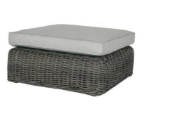 OUTFLEXX Ecklounge, Two Tone Grey, Polyrattan, 6 Personen, Inkl. Tisch/Hocker 90 X 90 Cm Und Polster In Grau -Kettler Verkäufe 15 20907.jpg
