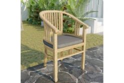 OUTFLEXX Armlehnensessel, Natur, Teakholz, 61x60x84cm, Inkl. Polster -Kettler Verkäufe 16073 1.jpg