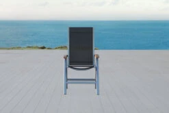 VILLANA Multipositionssessel, Silber/schwarz, Alu/Textilene, 64 X 58 X 110 Cm, FSC Akazienholz Armlehnen -Kettler Verkäufe 16458 2 CGI.jpg