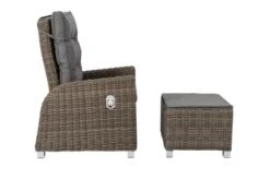 OUTFLEXX Dining Sessel, Grau, Polyrattan, 74 X 83 X 110 Cm, Stufenlos Verstellbar, Inkl. Hocker 38 OUTFLEXX Dining Sessel, Grau, Polyrattan, 74 X 83 X 110 Cm, Stufenlos Verstellbar, Inkl. Hocker -Kettler Verkäufe 17 20898.jpg
