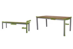 VILLANA Esstischgarnitur, Alu Pulverbeschichtet / FSC Akazienholz, 6 Personen, 180 X 90 Cm -Kettler Verkäufe 18382 5.jpg