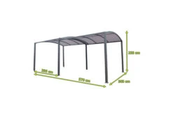 LECO Jotta Pergola, Anthrazit/grau, Stahlrohr/Textil, 300 X 295-570 X 233 Cm, Ausziehbar -Kettler Verkäufe 18400 5.jpg