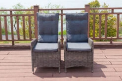 OUTFLEXX 2er Set Dining Sessel, Grau, Polyrattan, Je 55 X 65 X 112 Cm, Rücken Stufenlos Verstellbar -Kettler Verkäufe 18 18368.jpg