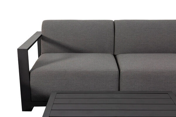 OUTFLEXX Loungeset, Flanelle, Alu/Sunbrella, Für 5 Personen, Loungetisch 100x80 Cm 20 OUTFLEXX Loungeset, Flanelle, Alu/Sunbrella, Für 5 Personen, Loungetisch 100x80 Cm – Bild 18