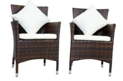 OUTFLEXX Dining Set, Braun Marmoriert, Polyrattan, Tisch 220x100cm, Spraystone, 6mm, 6 Sessel 39 OUTFLEXX Dining Set, Braun Marmoriert, Polyrattan, Tisch 220x100cm, Spraystone, 6mm, 6 Sessel -Kettler Verkäufe 18 21231.jpg