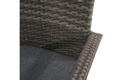 Ploß Rocking Sitzgruppe, Grau/braun-meliert, Polyrattan, Tisch 170 X 90 Cm, 4 Stapelstühle, Glasplatte In Steinoptik -Kettler Verkäufe 19 21076.jpg