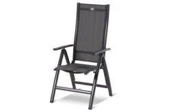 HARTMAN Troy Multipositionssessel, Xerix / Anthrazit, Alu / Textilene, 65,5 X 61 X 114 Cm