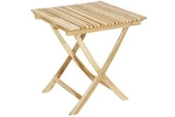 Klapptisch Milford Aus ECO-Teakholz Von Ploß, 70x70x75 Cm