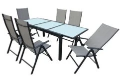 VILLANA Sitzgruppe, Anthrazit/grau, Alu/Textil, Tisch 160/220 Cm, 6 Multipositionssessel -Kettler Verkäufe 1 13891.jpg