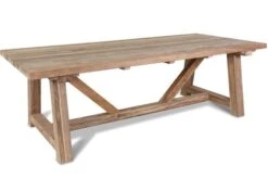 OUTFLEXX Esstisch XXL, Natur, Recyceltes FSC®-Teakholz, 220x110cm, Rustikal Gebürstet, Tischplattenstärke 4cm -Kettler Verkäufe 1 15864.jpg