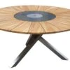 OUTFLEXX Esstisch, Edelstahl/FSC-Teakholz, Ø 170cm, Inkl. Drehbarer Granitplatte Und Eiskühler -Kettler Verkäufe 1 16027.jpg