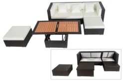 OUTFLEXX Loungemöbel-Set, Braun, Polyrattan, 5 Personen, Wasserfeste Kissenbox, Inkl. Loungetisch 33 OUTFLEXX Loungemöbel-Set, Braun, Polyrattan, 5 Personen, Wasserfeste Kissenbox, Inkl. Loungetisch -Kettler Verkäufe 1 18227 BOX D.jpg