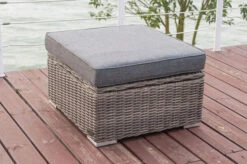 OUTFLEXX Hocker, Grau, Polyrattan, 70 X 70 X 35 Cm, Verstellbare Sitzfläche, Wasserfeste Kissenbox 14 OUTFLEXX Hocker, Grau, Polyrattan, 70 X 70 X 35 Cm, Verstellbare Sitzfläche, Wasserfeste Kissenbox -Kettler Verkäufe 1 18362 4 BOX.jpg