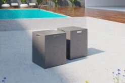 OUTFLEXXHocker, Grau, Faserzement, 35 X 35 X 46 Cm Glatte Oberfläche, Würfeldesign, Mit Griffmulden -Kettler Verkäufe 1 18580.jpg