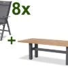 HARTMAN Sondermodell Yasmani/Alice Comfort Esstischgruppe, Xerix, Alu/Teakholz, 240x100cm, 8 Multipositionssessel -Kettler Verkäufe 1 19050.jpg