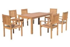 OUTFLEXX Esstischgarnitur, Natur, FSC-Akazienholz, Tisch 160 X 90 Cm, 6 Gartenstühle -Kettler Verkäufe 1 19657.jpg