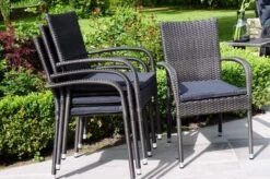 Ploß Rocking Basic Stapelstuhl, Grau/braun-meliert, Polyrattan, 56 X 64 X 92 Cm, Inkl. Polster -Kettler Verkäufe 1 20148.jpg