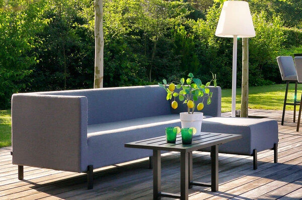 HARTMAN Dion Loungeset, Flanelle, Sunbrella, 3-4 Personen, Kaffeetisch 80 X 50 X 50 Cm 3 HARTMAN Dion Loungeset, Flanelle, Sunbrella, 3-4 Personen, Kaffeetisch 80 X 50 X 50 Cm