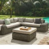 OUTFLEXX Ecklounge, Two Tone Grey, Polyrattan, 6 Personen, Inkl. Tisch/Hocker 90 X 90 Cm Und Polster In Grau -Kettler Verkäufe 1 20907.jpg