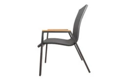 OUTFLEXX Stapelstuhl, Anthrazit Matt, Aluminium/Holzimitat, 70x56x89cm 11 OUTFLEXX Stapelstuhl, Anthrazit Matt, Aluminium/Holzimitat, 70x56x89cm -Kettler Verkäufe 21297 3.jpg