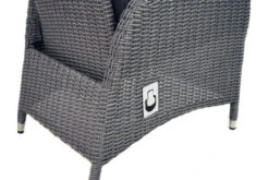 Ploß Vigo Dining-Sessel, Stahlgrau-meliert, Polyrattan, 60x68x111cm, Rücken Stufenlos Verstellbar -Kettler Verkäufe 21631 11.jpg