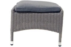 Ploß Vigo Fußhocker, Stahlgrau-meliert, Polyrattan, 56x54x40cm, Inkl. Polster -Kettler Verkäufe 21632 4.jpg