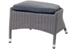 Ploß Vigo Fußhocker, Stahlgrau-meliert, Polyrattan, 56x54x40cm, Inkl. Polster -Kettler Verkäufe 21632 6.jpg