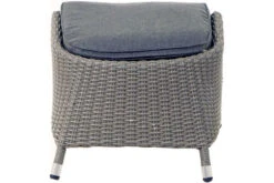 Ploß Vigo Fußhocker, Stahlgrau-meliert, Polyrattan, 56x54x40cm, Inkl. Polster -Kettler Verkäufe 21632 8.jpg