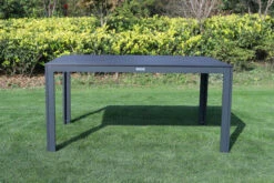 VILLANA Esstisch, Anthrazit/schwarz, Alu/Holzimitat, 150x90cm, Rechteckig -Kettler Verkäufe 21647 4.jpg