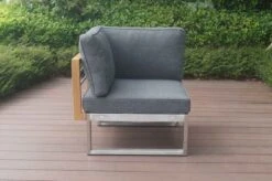 OUTFLEXX Eckelement, Natur / Grau, FSC-Teak / Edelstahl / Olefin, 74x74x64 Cm 18 OUTFLEXX Eckelement, Natur / Grau, FSC-Teak / Edelstahl / Olefin, 74x74x64 Cm -Kettler Verkäufe 21653 7.JPG